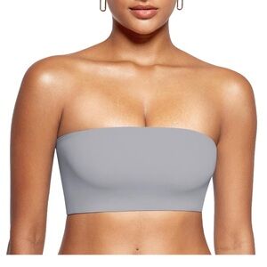 SKIMS BANDEAU GREY